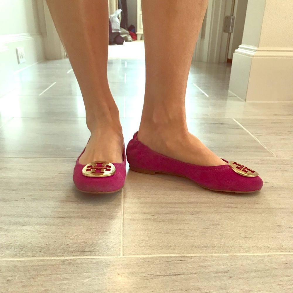 Tory Burch classic slip on with buckle flats